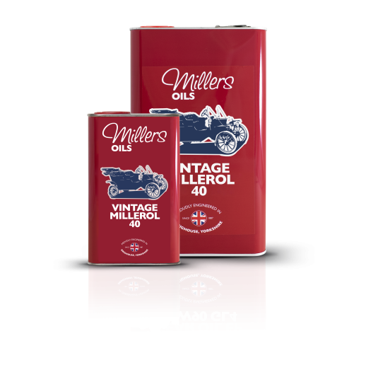 Vintage Millerol 40 Motor Yağı